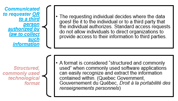 portability-specific requirements