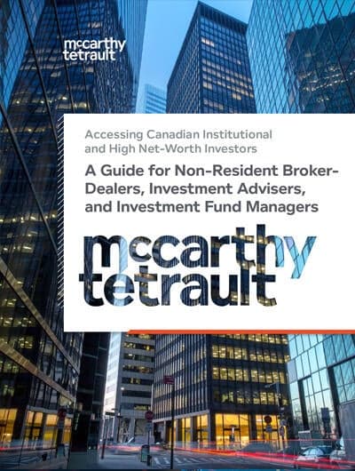 Accessing Canadian Institutional and High Net-Worth Investors