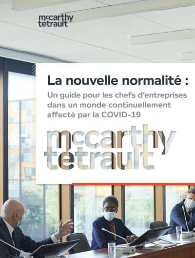 La nouvelle normalité