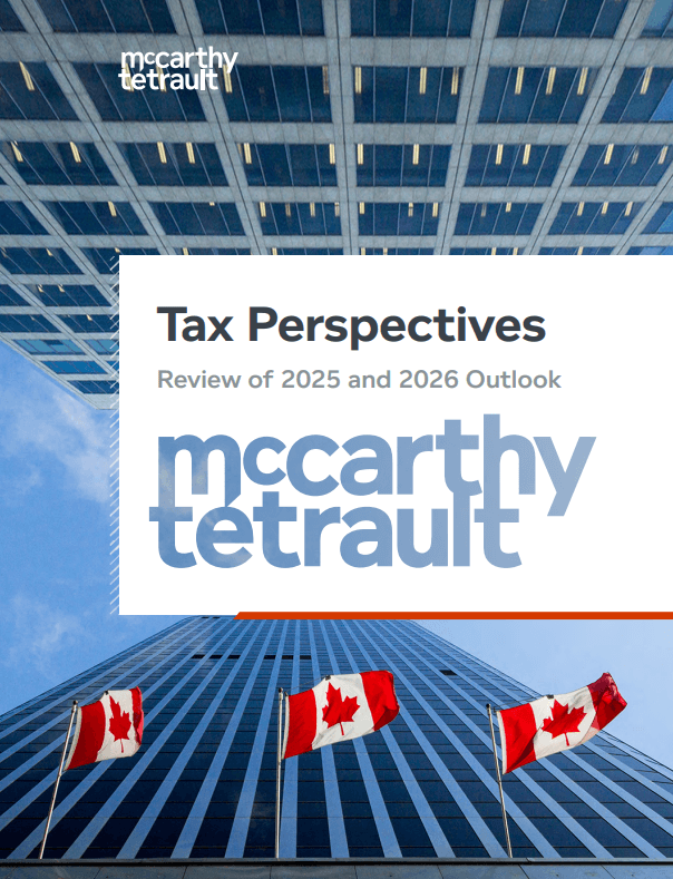 Tax Perspectives: Review of 2025 and 2026 Outlook