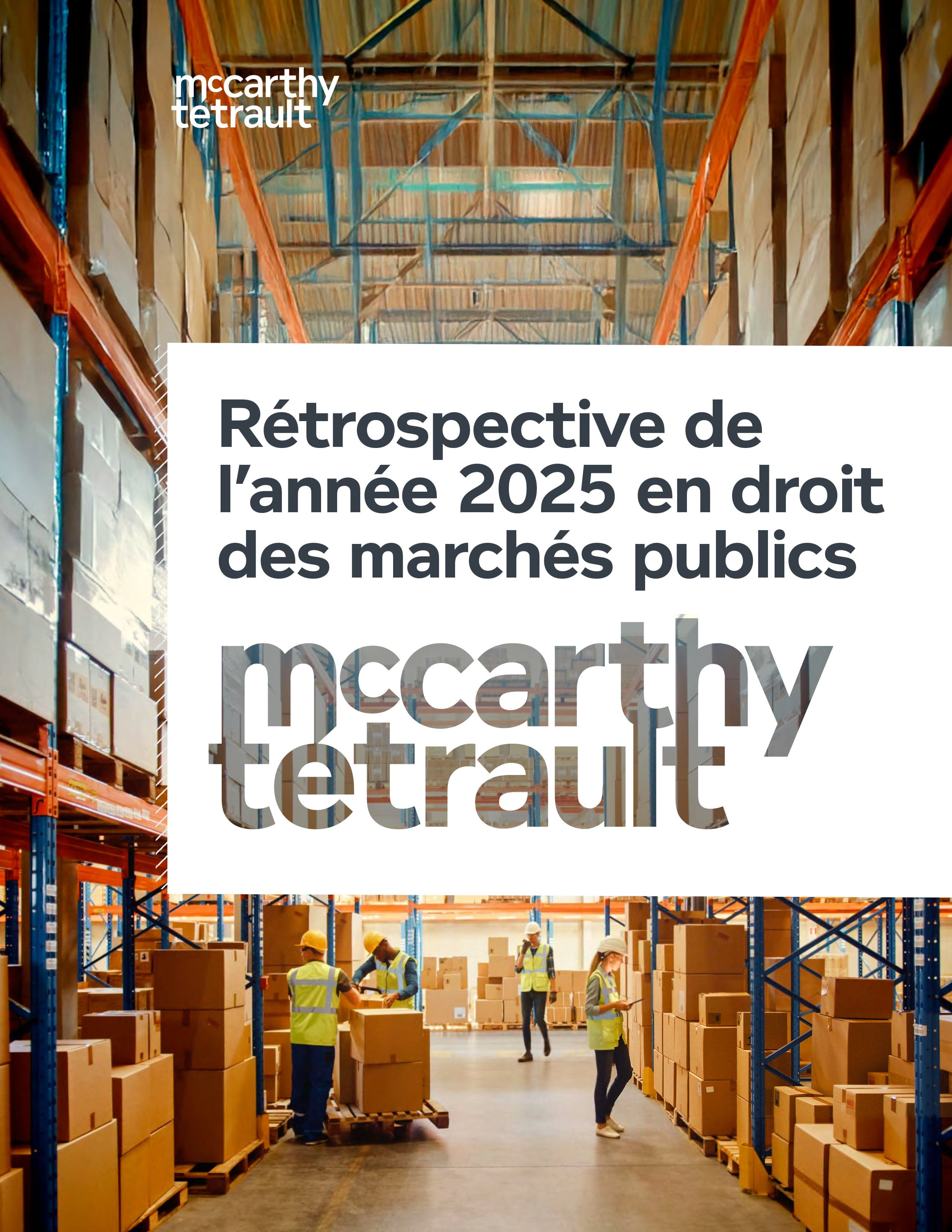 Rétrospective de l’année 2025 en droit des marchés publics