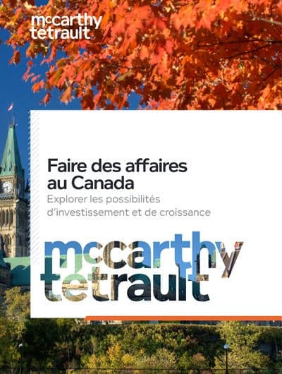 Faire des affaires au Canada