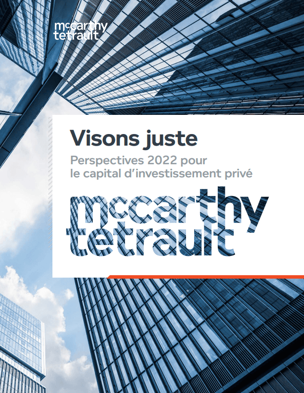 Visons juste : Perspectives 2022 pour le capital d’investissement privé