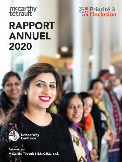 Rapport annuel 2020 de Centraide