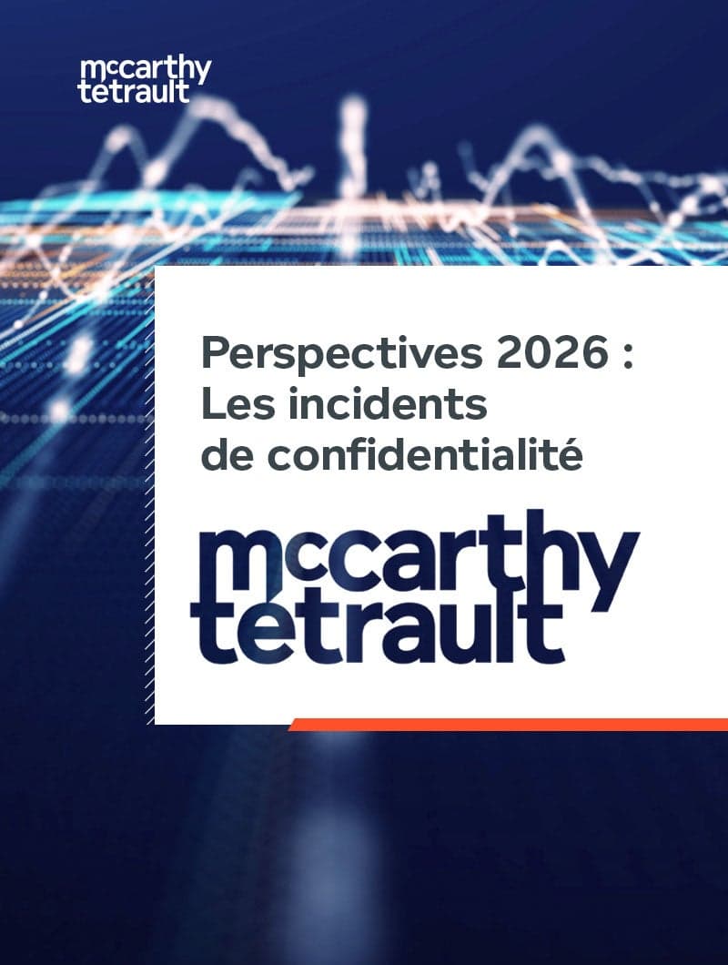 Perspectives 2026 : Les incidents de confidentialité