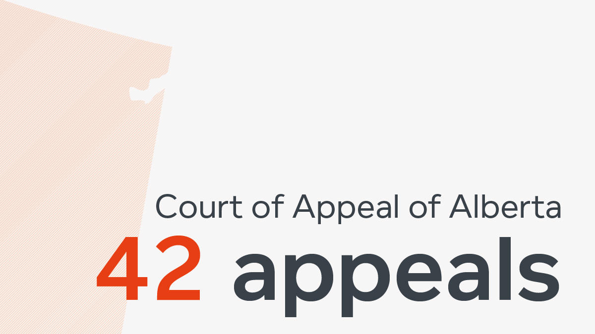 Alberta - 42 appeals