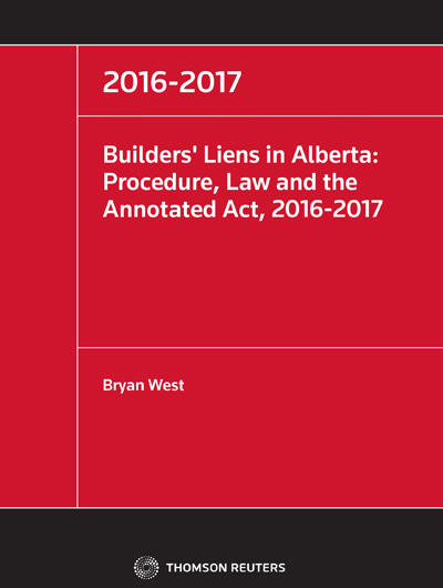 Practical Guide to Navigating Builders’ Liens in Alberta Book Cover