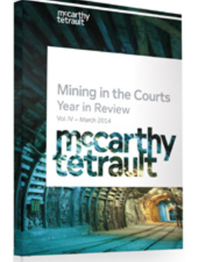 Mining in the Courts 2015 Book Cover