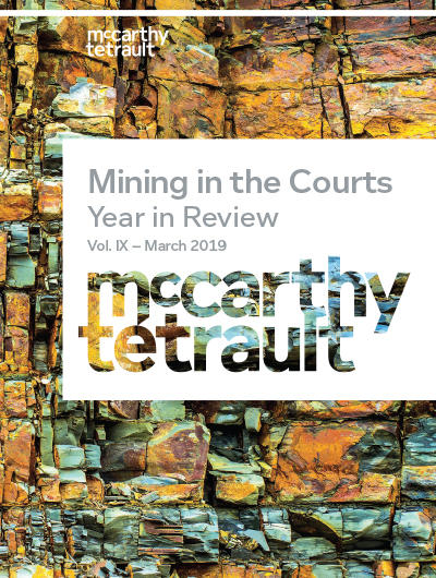 Mining in the Courts book cover
