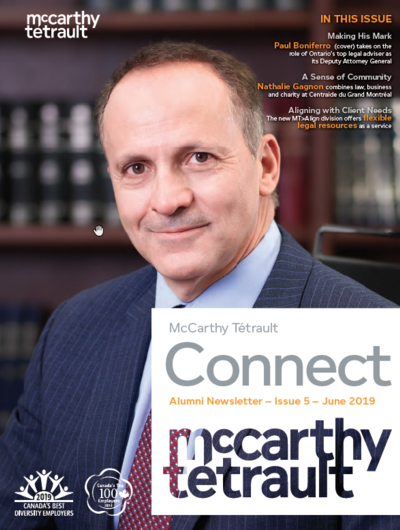 McCarthy Tétrault Connect issue 5 Cover Image