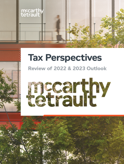 Tax Perspectives: Review of 2022 & 2023 Outlook