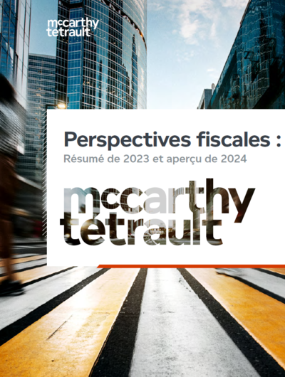 Perspectives fiscales : Résumé de 2023 et aperçu de 2024